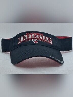 Columbus Landsharks lacrosse visor/NWOT